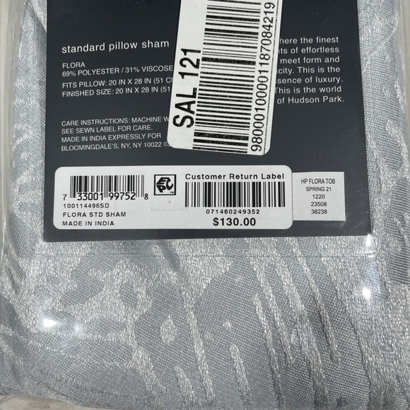 NIB [ 1‎ Standard ] Pillow Sham for Hudson Park Flora - Picture 3 of 12